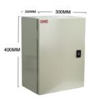 Gabinete metálico 400X300X200 C/chasis IP65